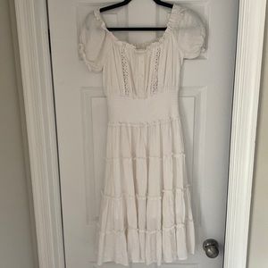 Venus White Dress